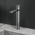Змішувач для умивальника Antonio Lupi Indigo, графіт (ND304GR Grafite) - Фото 1